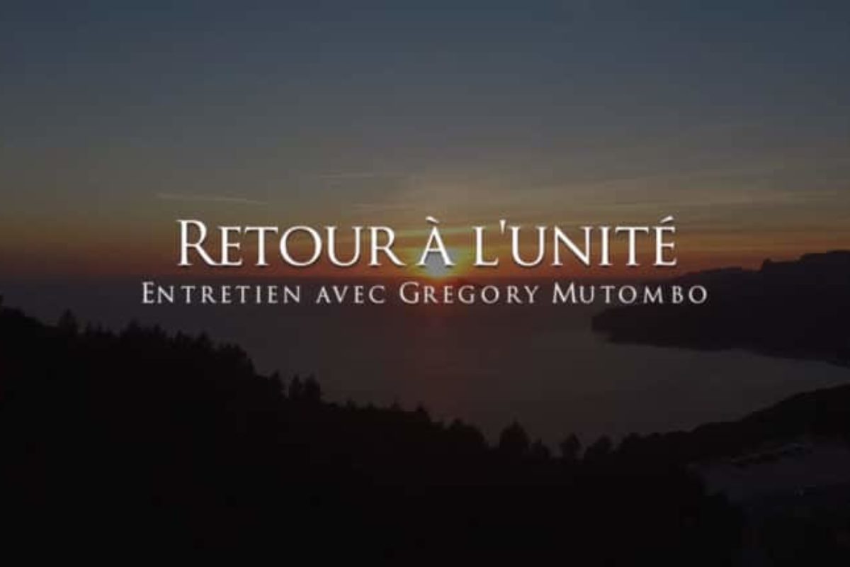 Gregory Mutombo : Retour à l’unité